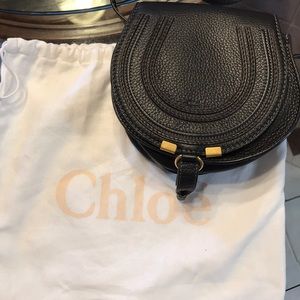 Chloe Black Mini Marcie Bag - with dust bag